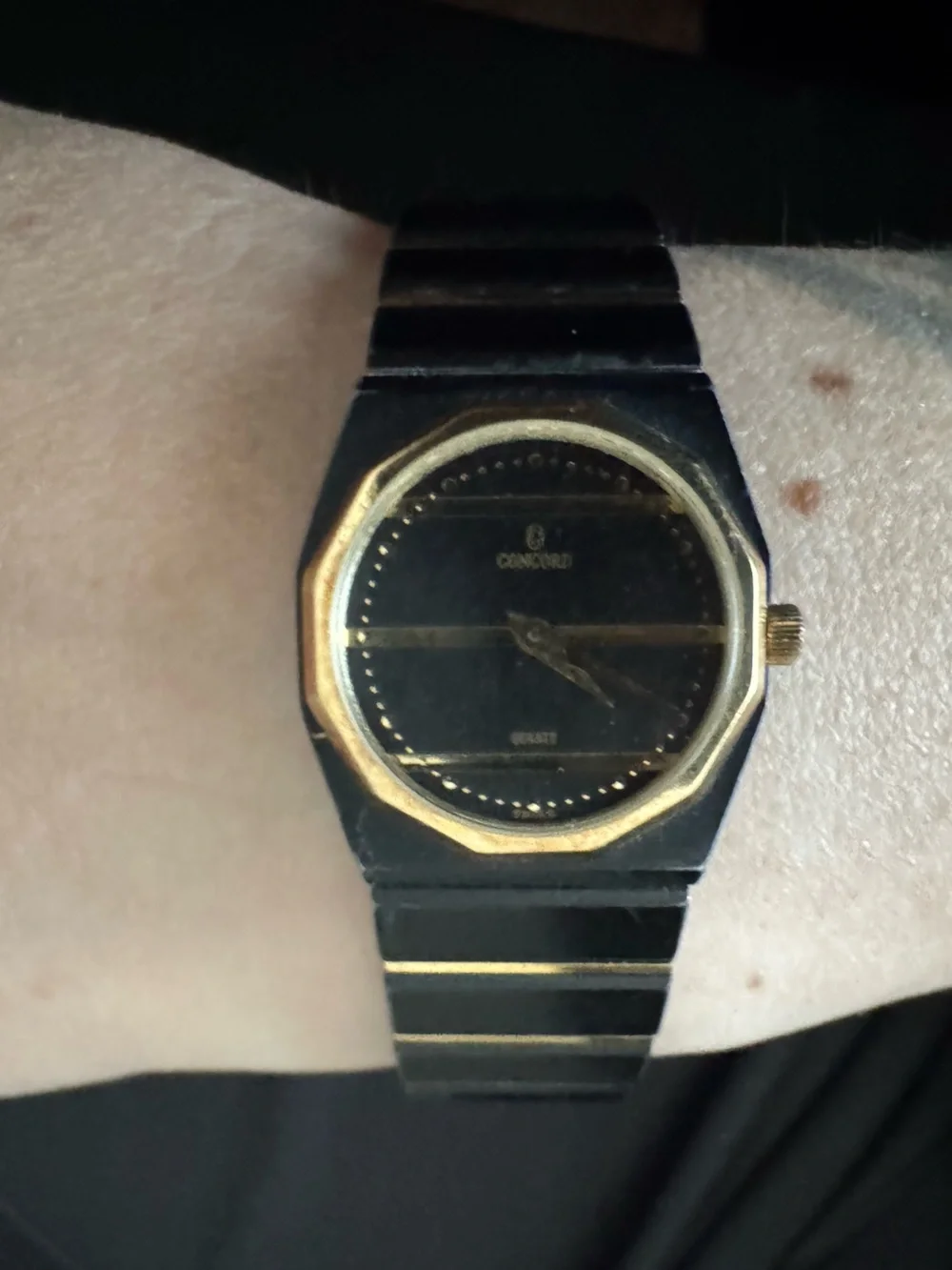 Vintage Concord Mariner SG Quarts Watch in mint condition